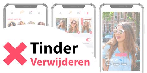 bericht verwijderen tinder|Je Tinder